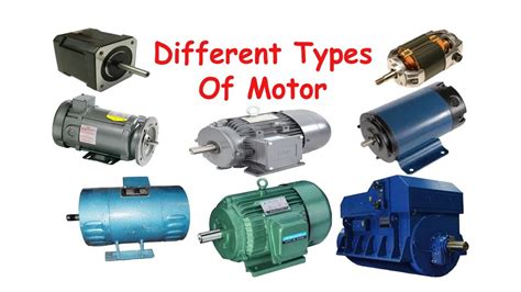 Different types of electric motor, Classification of electric motor, Ty... | Electricity, Motor ...