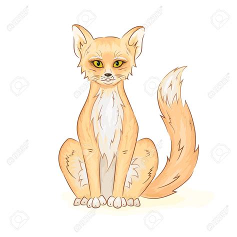 Sitting Fox Drawing at GetDrawings | Free download