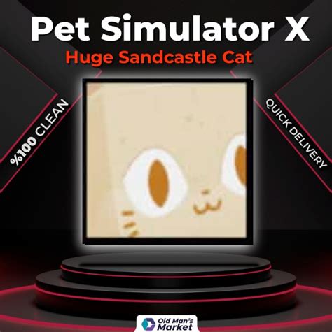 Huge Sandcastle Cat - Roblox Game Items - Gameflip