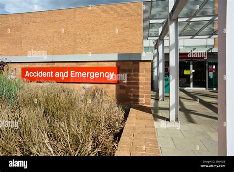 Norfolk and Norwich University Hospital A&E Department Stock Photo - Alamy