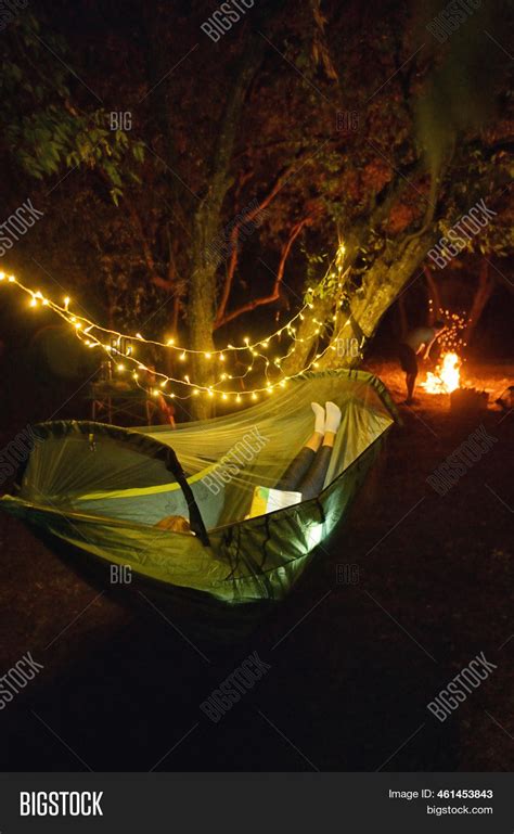 Camping Night Forest Image & Photo (Free Trial) | Bigstock