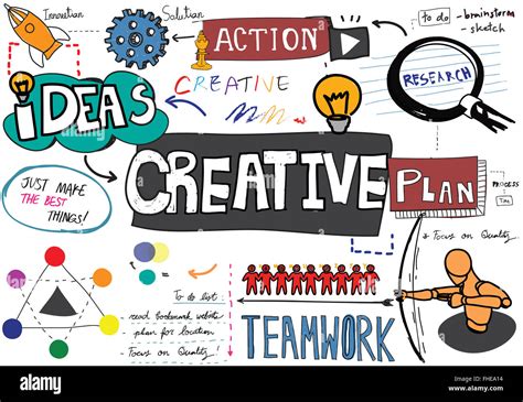 Creative Creativity Design Ideas Inspiration Innovation Concept Stock Photo - Alamy