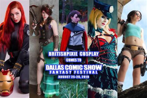 British Pixie Cosplay comes to DALLAS COMIC SHOW's Fantasy Festival ...