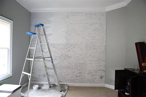 White Brick Accent Wall Bedroom - 1024x682 Wallpaper - teahub.io