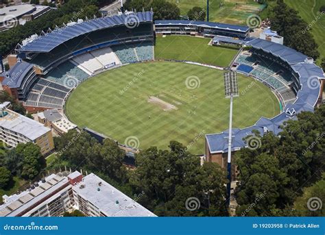 Wanderers Cricket Stadium - Aerial View Royalty-Free Stock Image ...