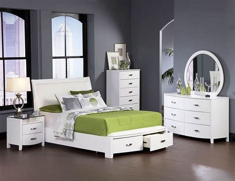 Dallas Designer Furniture | Lyric Bedroom Set with Storage Bed in White