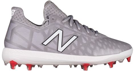 New Balance Compv1 Tpu Low Molded Cleats Shoes in Grey/White (Gray) for ...