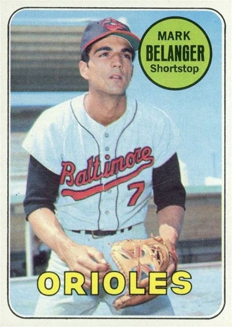 1969 Topps Mark Belanger #299 Baseball - VCP Price Guide