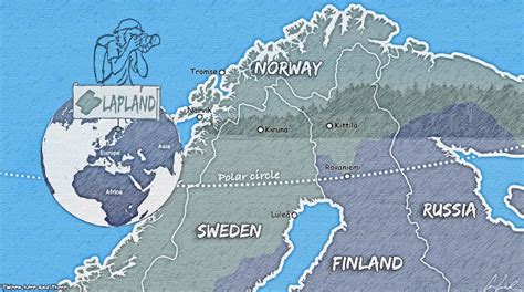 Where is Lapland located? - C-Ludik