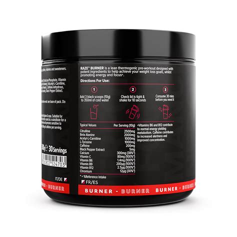 Protein Works Raze Burner (Lean Thermo) – Brussentials