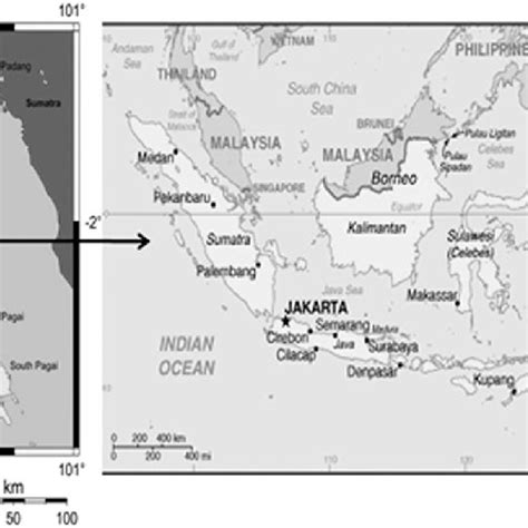 Map of the Mentawai Islands, Indonesia. | Download Scientific Diagram