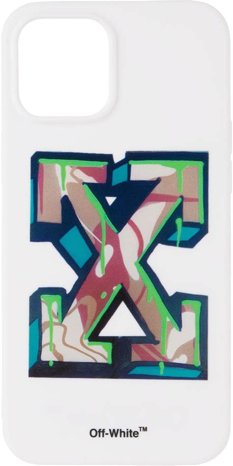 White Arrow iPhone 12 Pro Max Case by Off-White | SSENSE