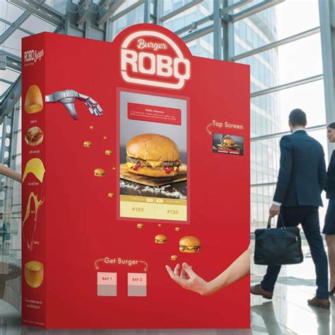 RoboBurger is the world's first hamburger vending machine