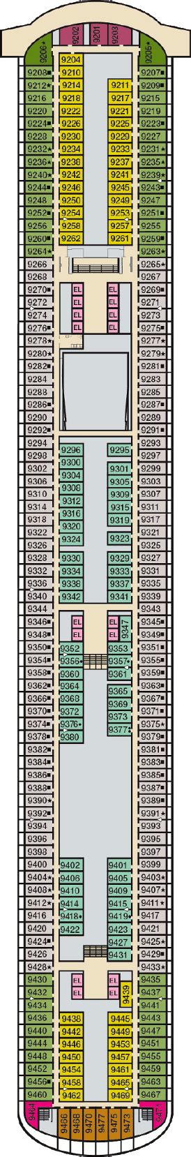 Carnival Vista Deck Plans- Carnival Cruise Line Carnival Vista Cruises ...