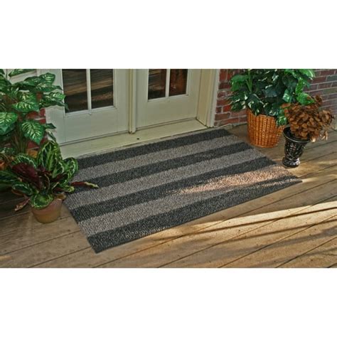 AstroTurf Patio Stripe Double Door Mat, 36" x 60", Taupe - Walmart.com - Walmart.com