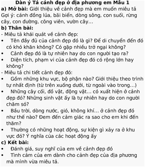 Top 10+ văn mẫu tả cảnh đẹp quê hương em chọn lọc thu hút nhất