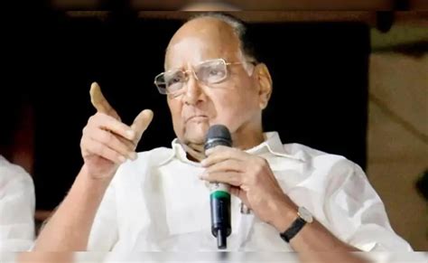 Sharad Pawar Concerned Over Possible Manipur-Like Situation In Maharashtra