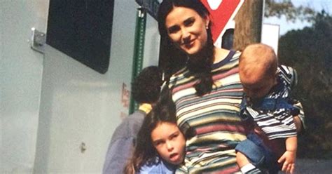 Demi Moore Shares a Thanksgiving Throwback Photo with Her 3 Daughters ...