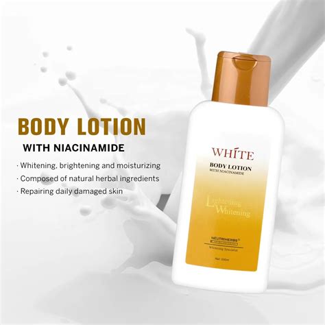 Best Skincare Nourishing Vitamin B3 Niacin Skin Bleaching Body Lotion Whitening - Buy Body ...