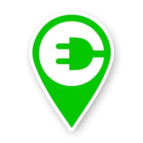 Green-Charging-Stations-Symbol-Electric-Car-Charging-Point-Sign-Decor ...