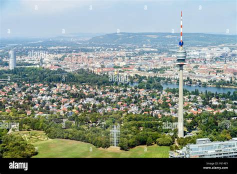 Aerial View Of Vienna City Skyline Stock Photo - Alamy