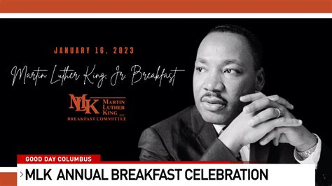 MLK annual birthday breakfast celebration