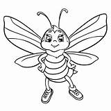 Bee Coloring Pages Pictures Illustrations Royalty Free Vector Graphics  sketch template