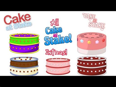 All Cake At Stake Intros In Battle For Dream Island! | #battlefordreamisland #bfdi #bfb - YouTube