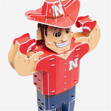 Herbie Husker Nebraska Cornhuskers PZLZ Mascot