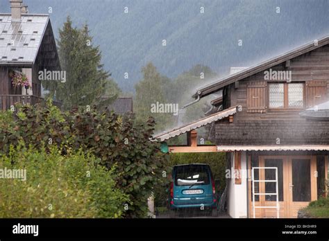 Rain weather chamonix les hi-res stock photography and images - Alamy