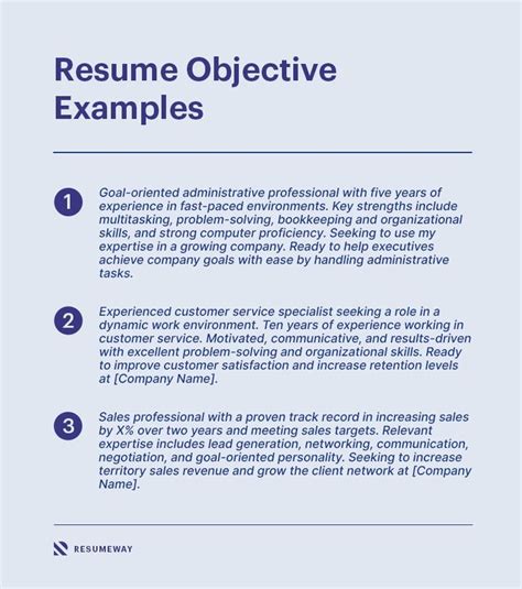 80+ Resume Objective Examples for 2024 [+How-to Guide] | Resume objective examples, Resume ...