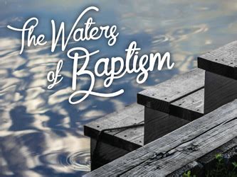 Water Baptism Clipart