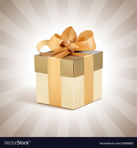 Present box Royalty Free Vector Image - VectorStock