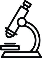 Microscope Silhouette Clipart Free Stock Photo - Public Domain Pictures