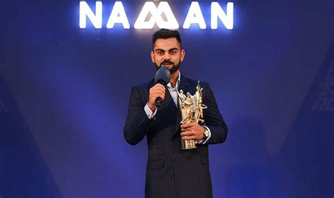 Indian cricketer Virat Kohli receives two ICC Awards