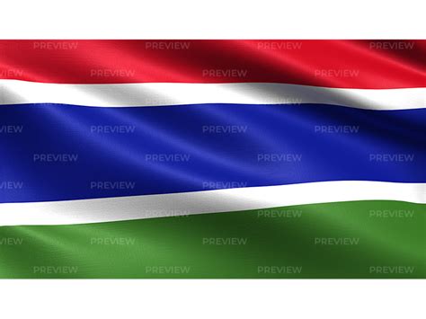 Gambia Flag PNG Images Transparent Background | PNG Play