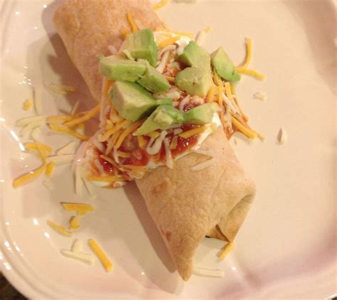 Shredded Beef Chimichangas recipe - Recipes A to Z