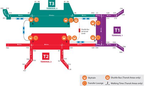 Changi Terminal 1 Map