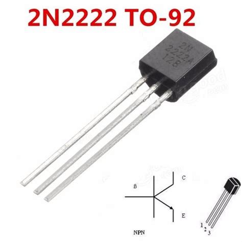 Jual N2222 2N2222 TO-92 NPN Switching Transistors di Lapak Lisu Instrument | Bukalapak