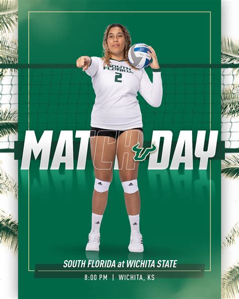 USF Volleyball on Twitter: "🚨 MATCH DAY 🚨 Joins us tonight at 8 p.m. on ...