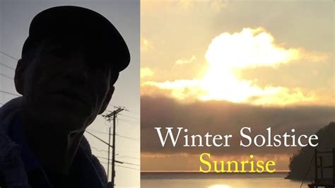 Winter Solstice Sunrise at Sea, Fire in the Sky, Seattle Washington USA, - YouTube