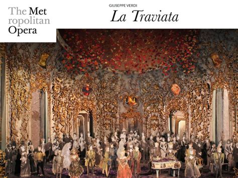 La Traviata - The Metropolitan Opera (2018-2019) (Production - New York ...