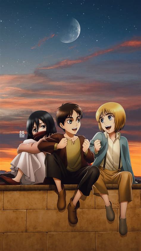 Attack On Titan Armin And Eren