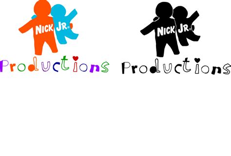 Nick Jr. Productions 1999 Print Logos by BraydenNohaiDeviant on DeviantArt