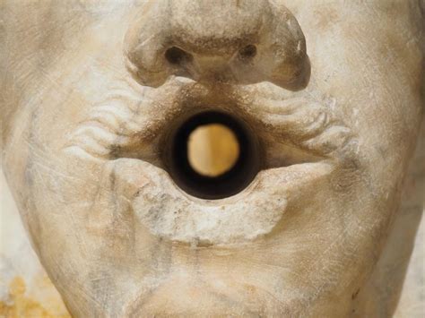 15th or 16th Century Marble Gargoyle Fountain Spout from Arezzo, Italy - Le Louvre French Antiques