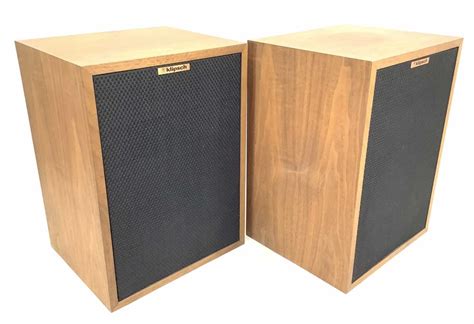 Lot - Vintage Pair Klipsch Heresy 2 Speakers