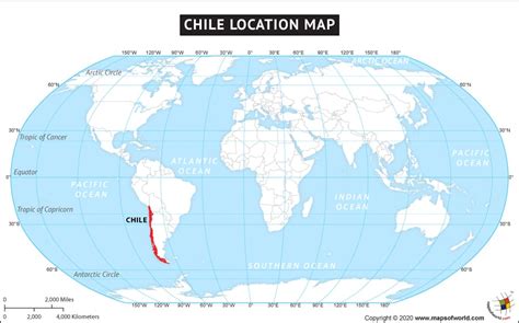 Where Is Chile Located On The World Map - Pooh Ulrika