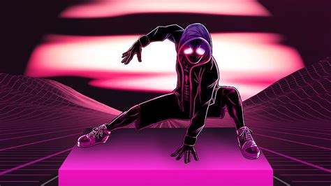 Neon Spider Man, HD wallpaper | Peakpx