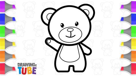 Bear Drawing For Kids