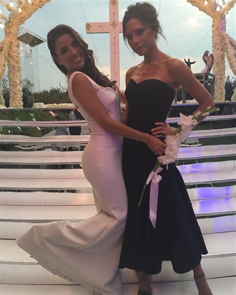 Eva Longoria Wedding Dress Photos 2016